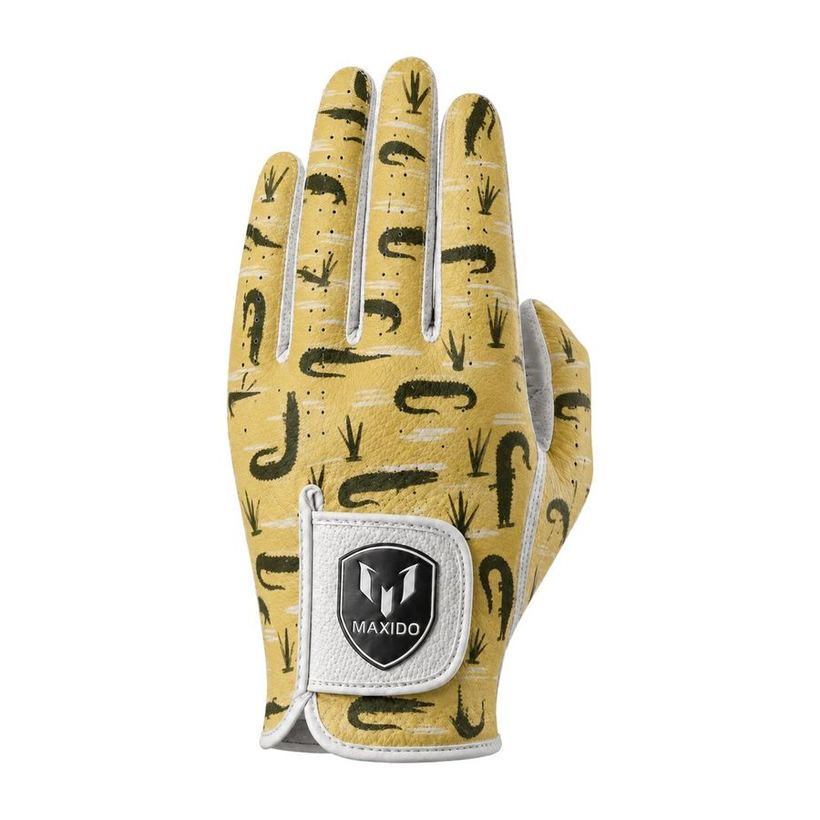 Golden Gauntlet Printed Glove by Maxido Golf