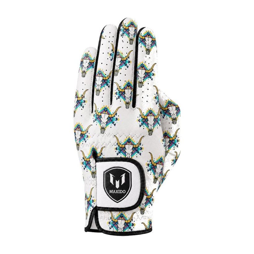 Longhorn Bloom — Printed glove by Maxido Golf
