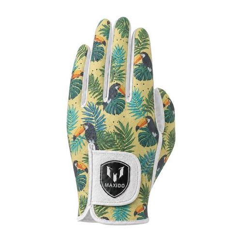 Black Palms Printed Glove golf product by Maxido Golf