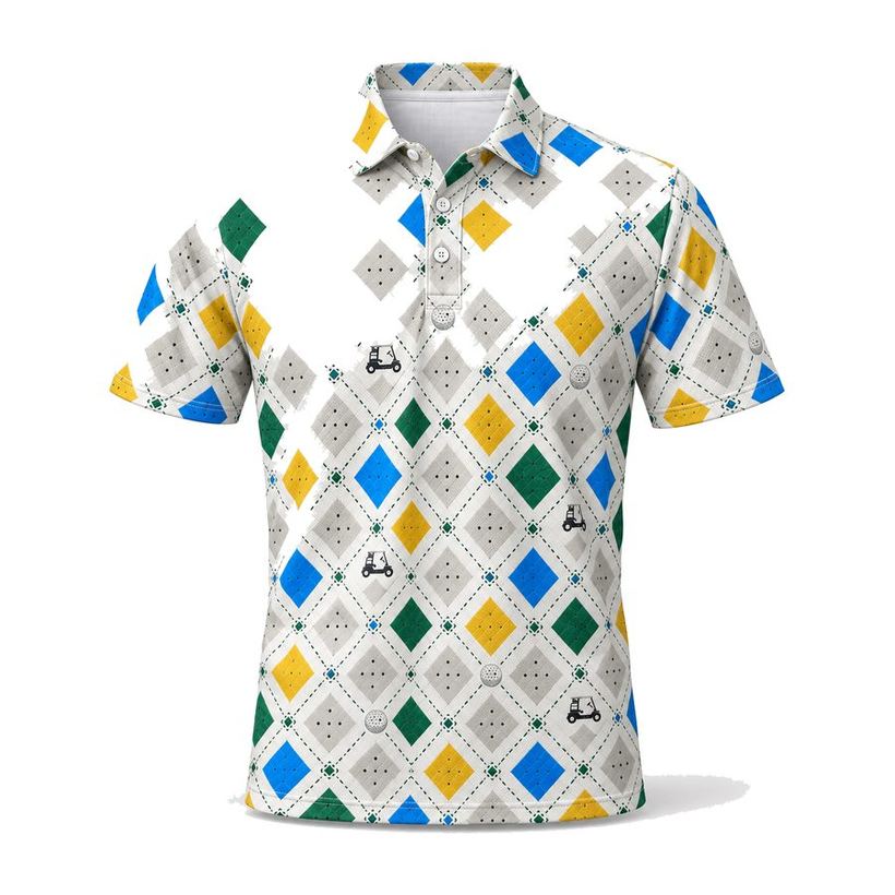 Patriot Camo Printed Polo by Maxido Golf