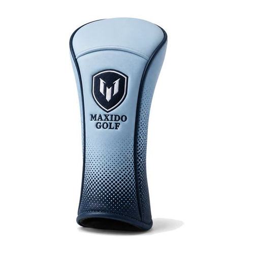 Halftone Driver Cover — Sky and Navy golf product by Maxido Golf