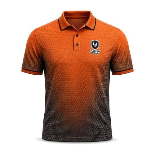 Ember Polo — Copper Fade golf product by Maxido Golf