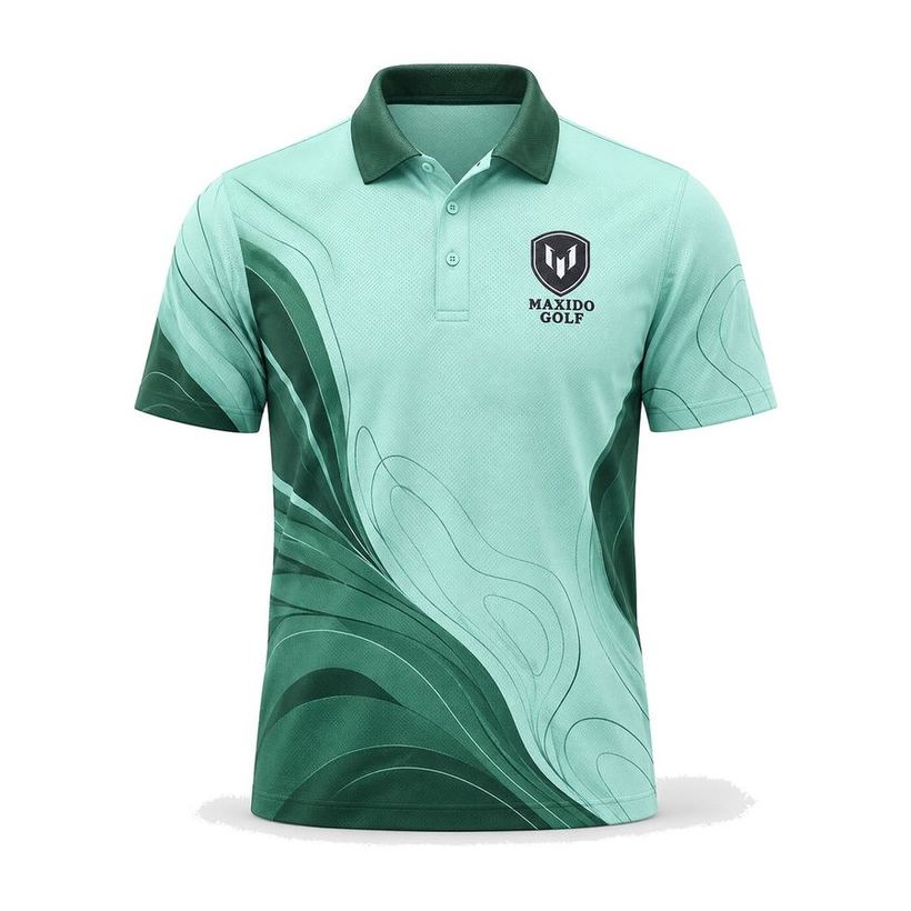 Contour Polo — Sea Glass by Maxido Golf