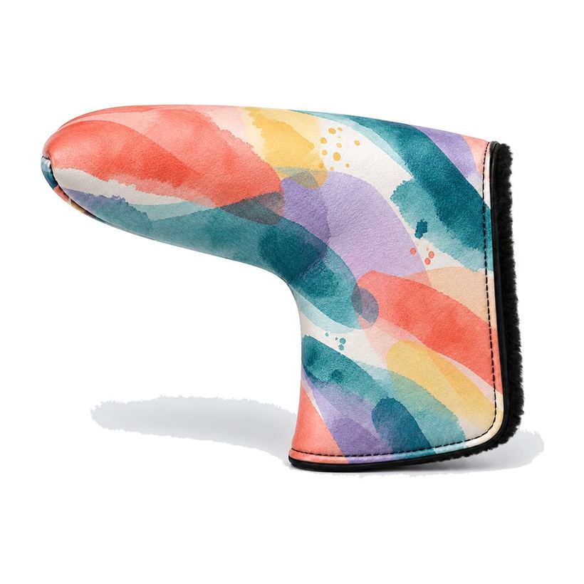 Watercolour Bloom Putter Cover by Maxido Golf