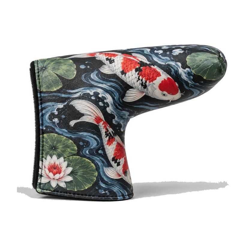 Koi Garden Putter Cover by Maxido Golf