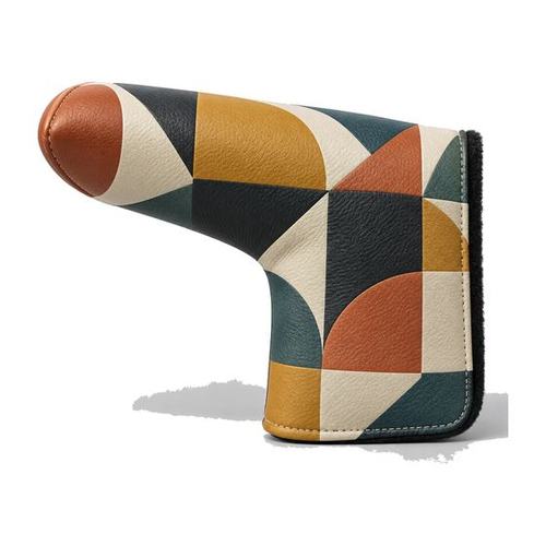 Geo Block Putter Cover golf product by Maxido Golf