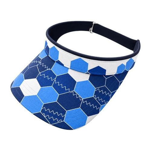 Blue Hexagon Visor golf product by Maxido Golf