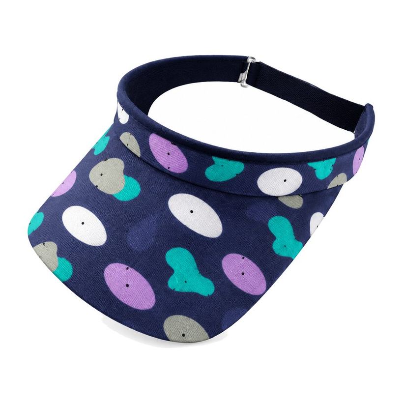 Navy Pebble Visor by Maxido Golf